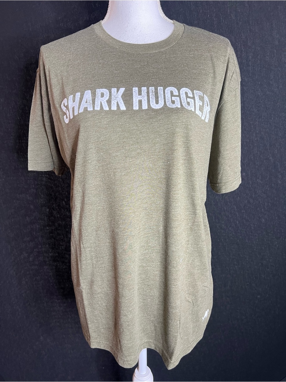 Shark Hugger Tortuga festival Men's Olive Graphic Tee